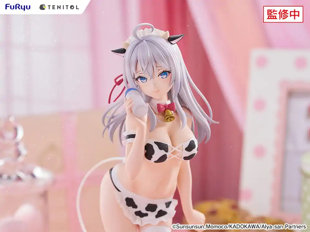 Alya Sometimes Hides Her Feelings in Russian Tenitol Tall PVC Statue Alya Cow Costume Ver. 29 cm            product photo
