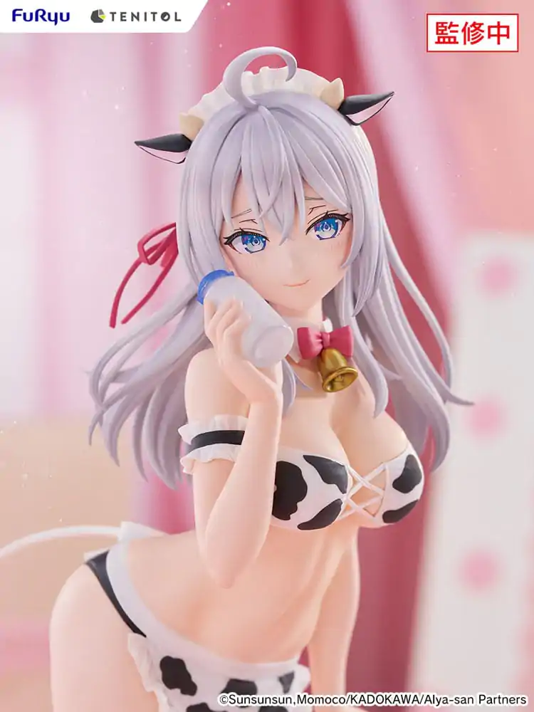 Alya Sometimes Hides Her Feelings in Russian Tenitol Tall PVC Statue Alya Cow Costume Ver. 29 cm            product photo