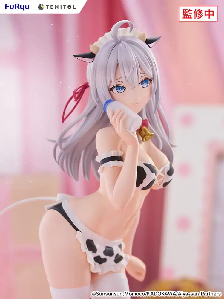 Alya Sometimes Hides Her Feelings in Russian Tenitol Tall PVC Statue Alya Cow Costume Ver. 29 cm            product photo