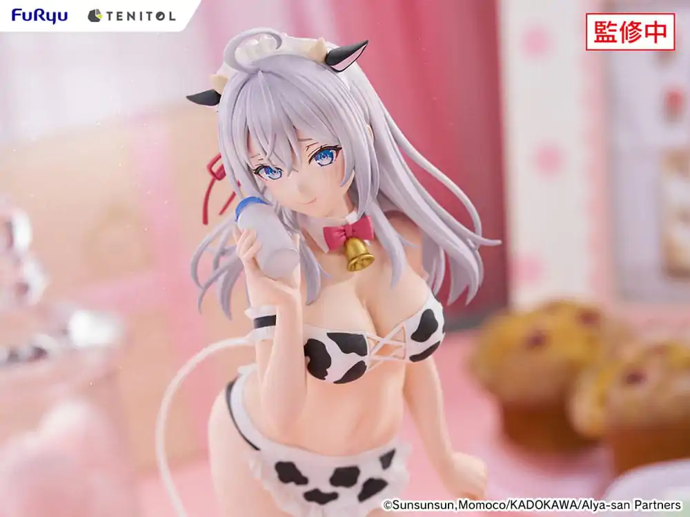 Alya Sometimes Hides Her Feelings in Russian Tenitol Tall PVC Statue Alya Cow Costume Ver. 29 cm            product photo
