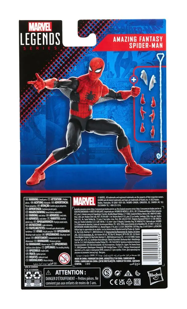 Amazing Fantasy Marvel Legends Series Action Figure 2022 Spider-Man 15 cm product photo