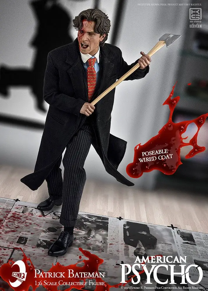 American Psycho Action Figure 1/6 Patrick Bateman 30 cm termékfotó