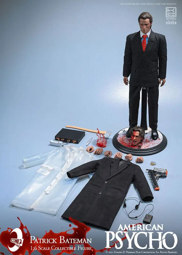 American Psycho Action Figure 1/6 Patrick Bateman 30 cm termékfotó