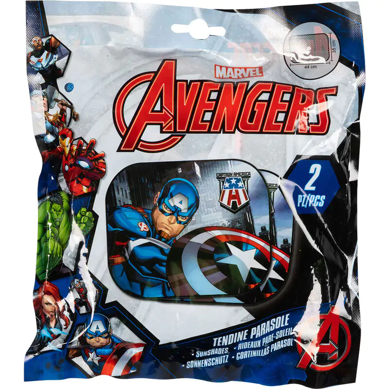 Marvel Captain America Set 2 window sunshades product photo