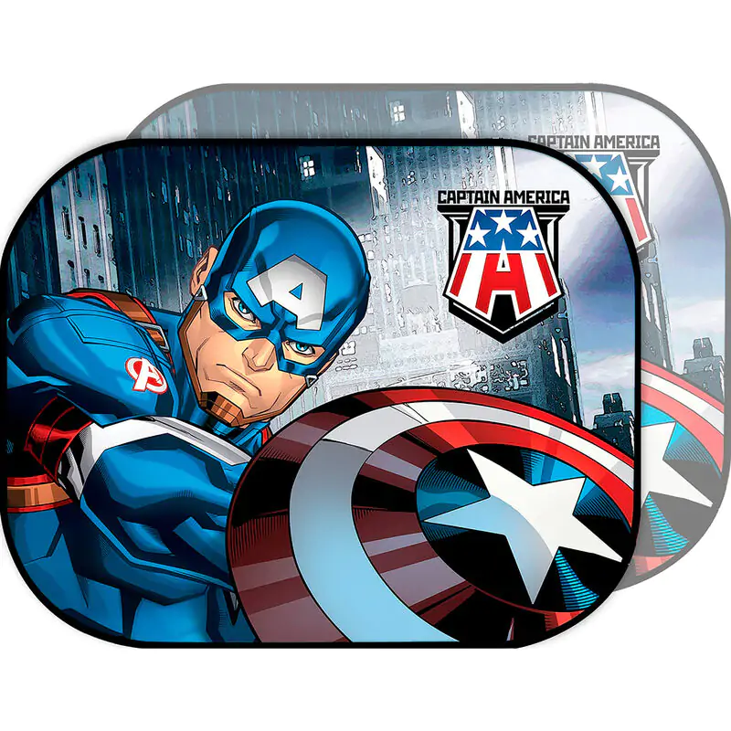 Marvel Captain America Set 2 window sunshades product photo