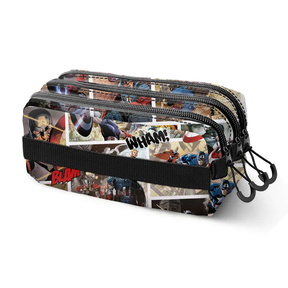 Marvel Captain America Comic triple pencil case product photo