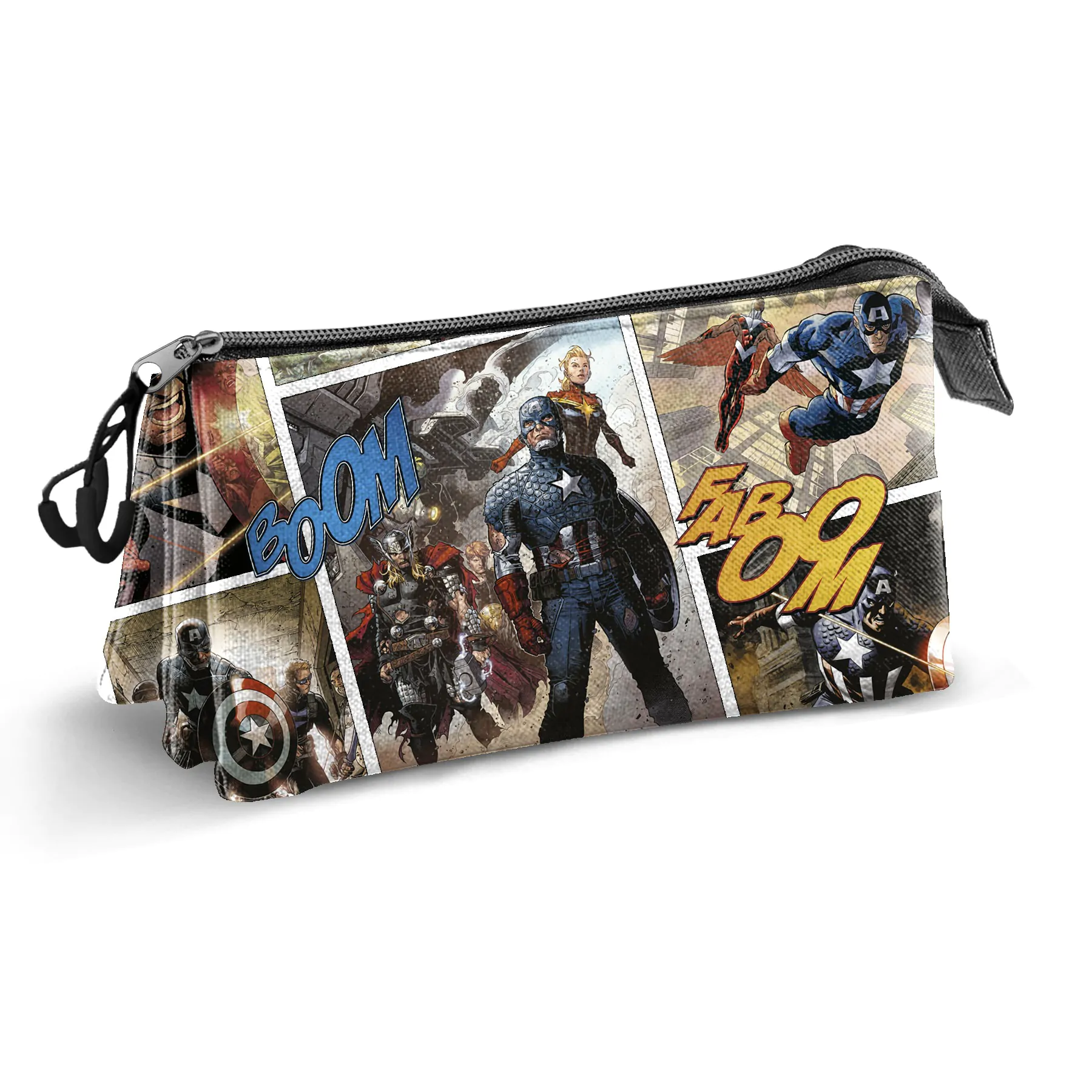 Marvel Captain America Comic triple pencil case product photo