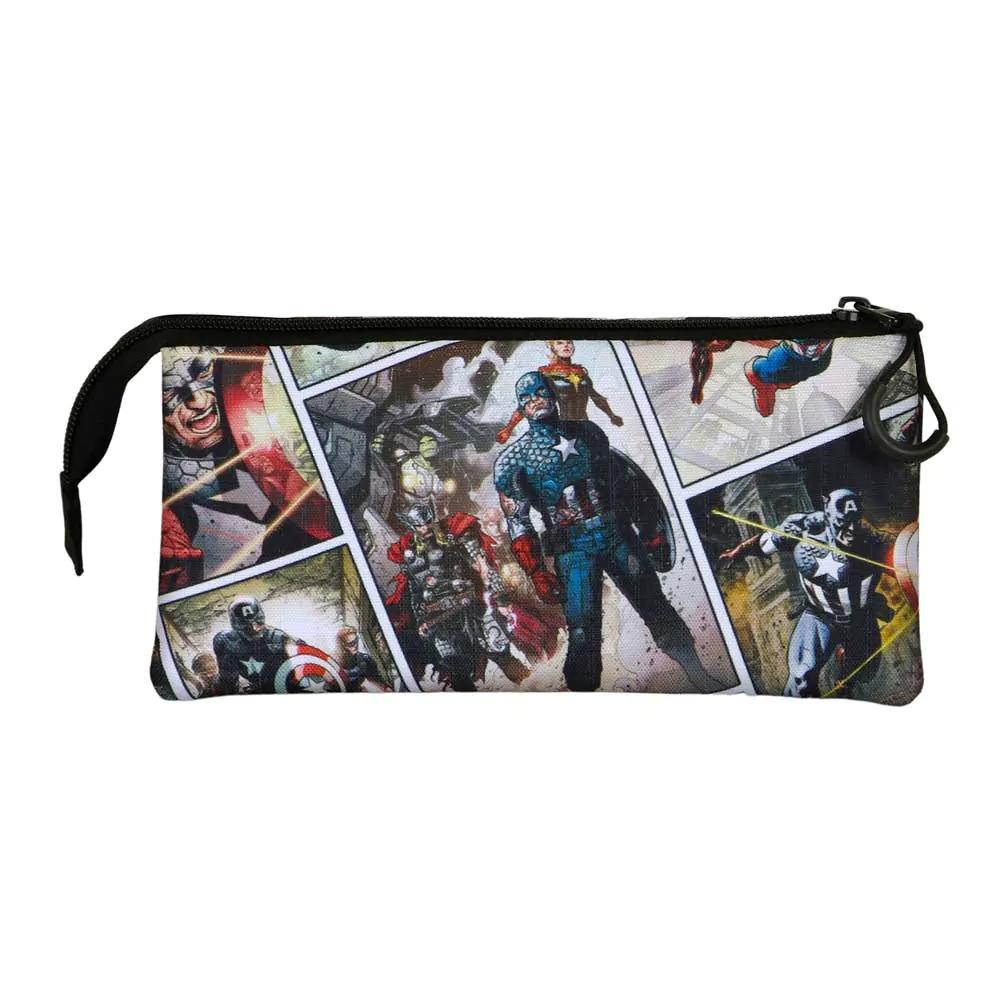 Marvel Captain America Comic triple pencil case product photo