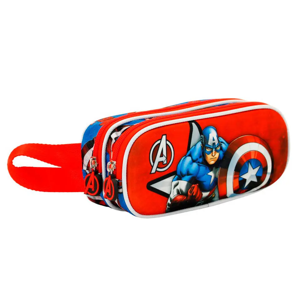 Marvel Double Pencil Case Captain America Gravity product photo