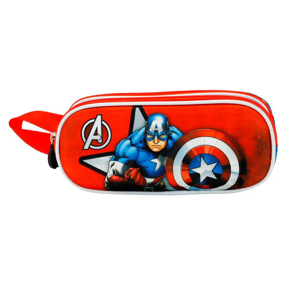 Marvel Double Pencil Case Captain America Gravity product photo