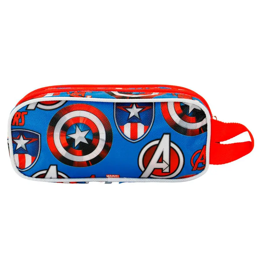 Marvel Double Pencil Case Captain America Gravity product photo