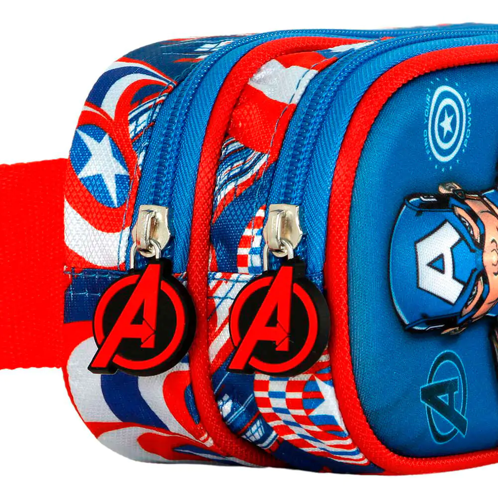 Marvel Captain America First 3D double pencil case product photo