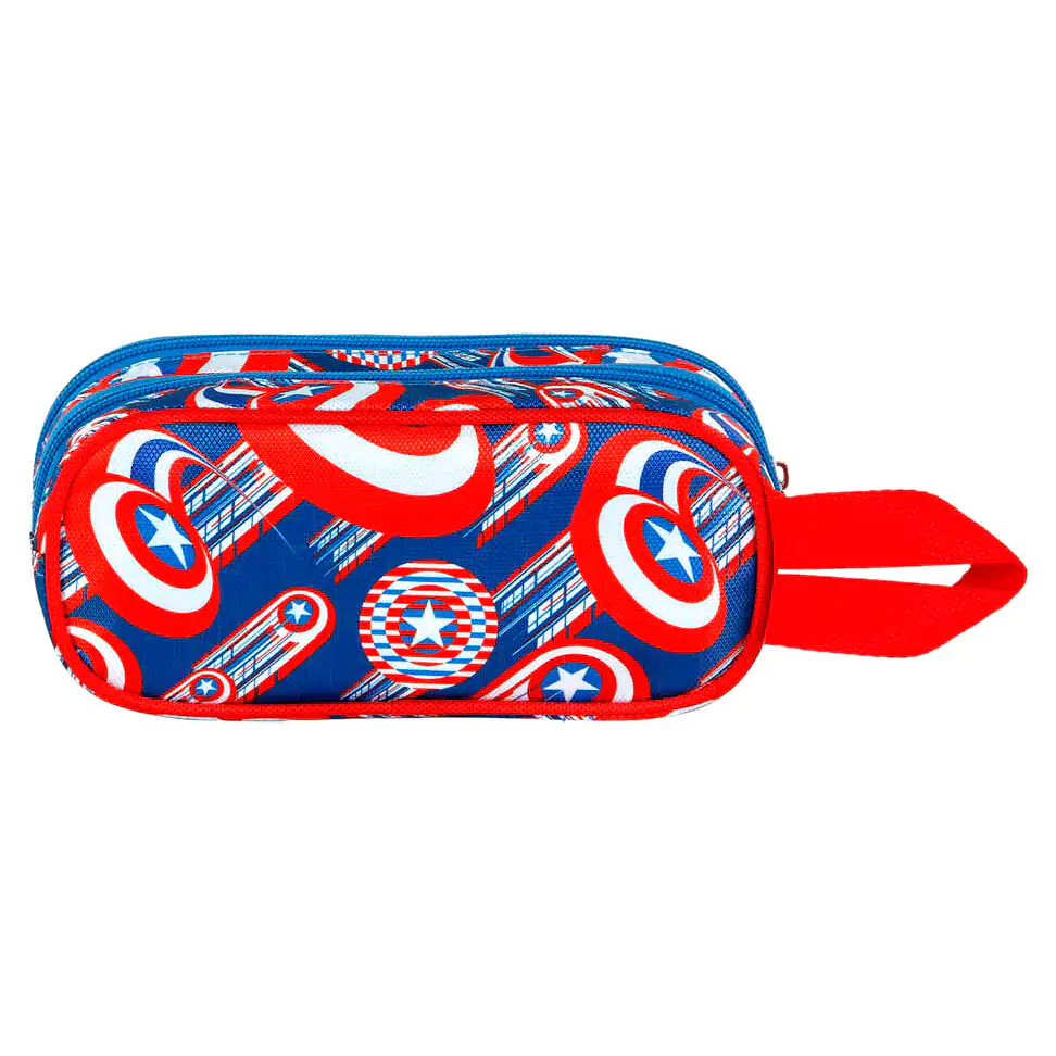 Marvel Captain America First 3D double pencil case product photo