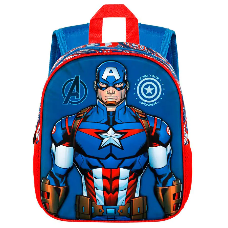 Marvel Captain America First 3D backpack 31cm product photo