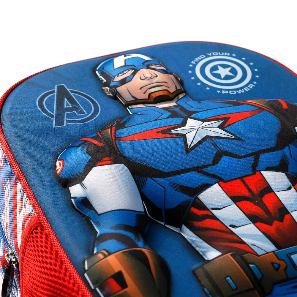 Marvel Captain America First 3D backpack 31cm termékfotó