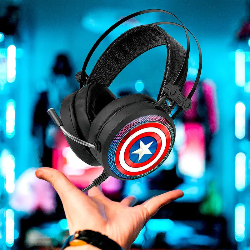 Marvel Captain America Gaming headphones product photo