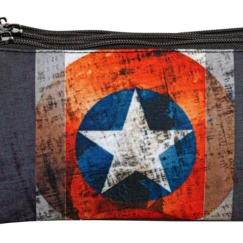 Marvel Captain America Heritage triple pencil case product photo