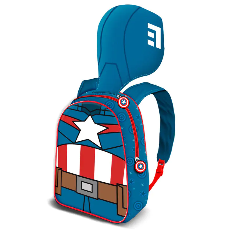 Marvel Captain America hooded backpack 31cm product photo