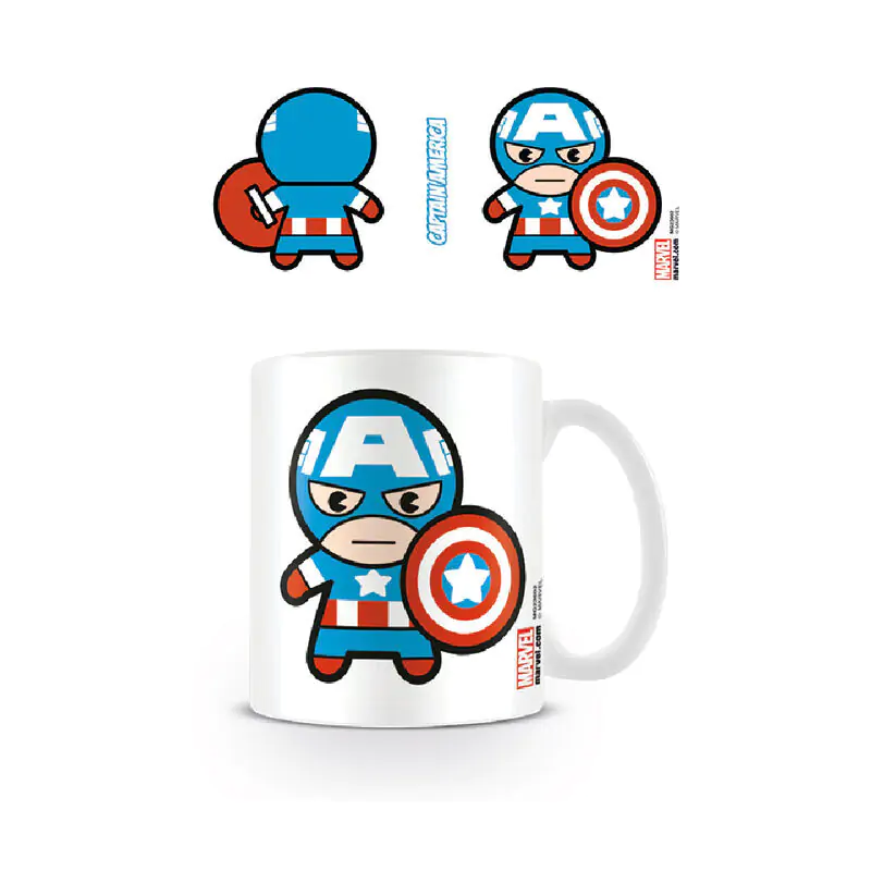 Marvel Captain America Kawaii mug 315ml termékfotó