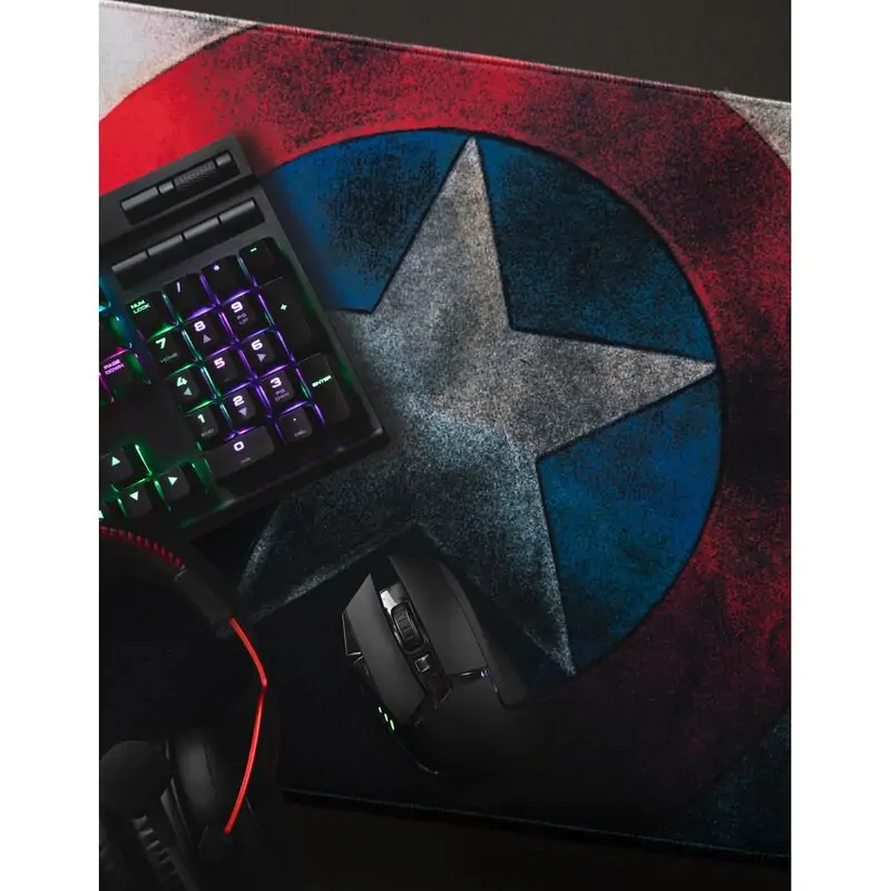 Marvel Captain America gaming desk mat termékfotó