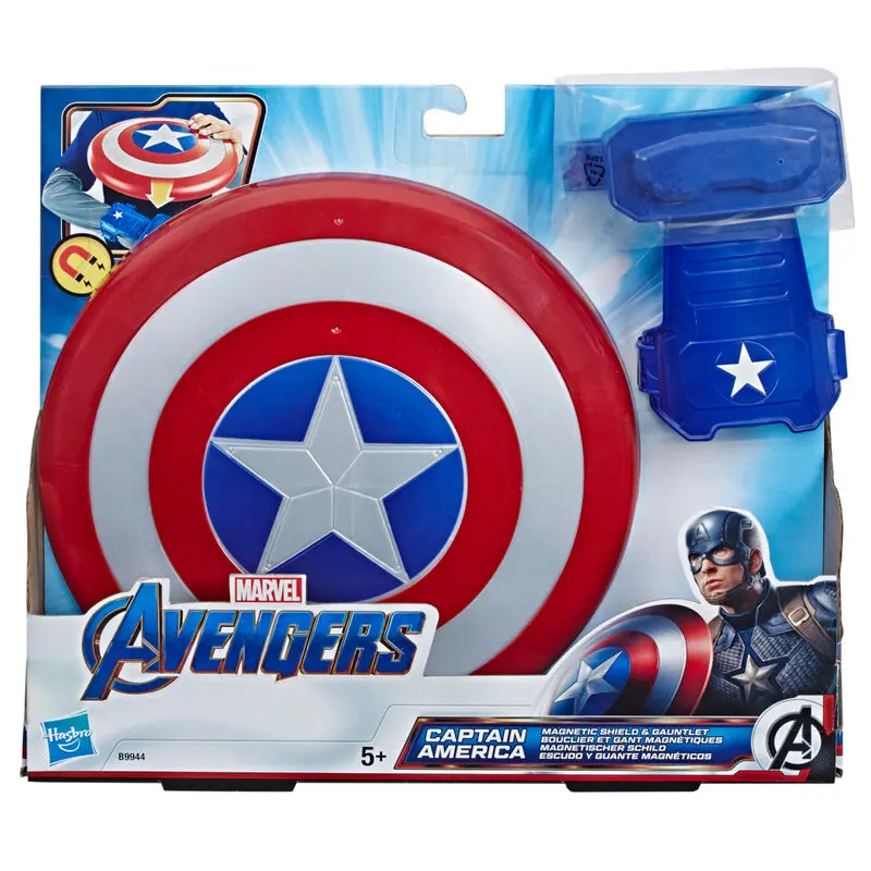 Marvel Captain America Magnetic Shield and Gauntlet product photo