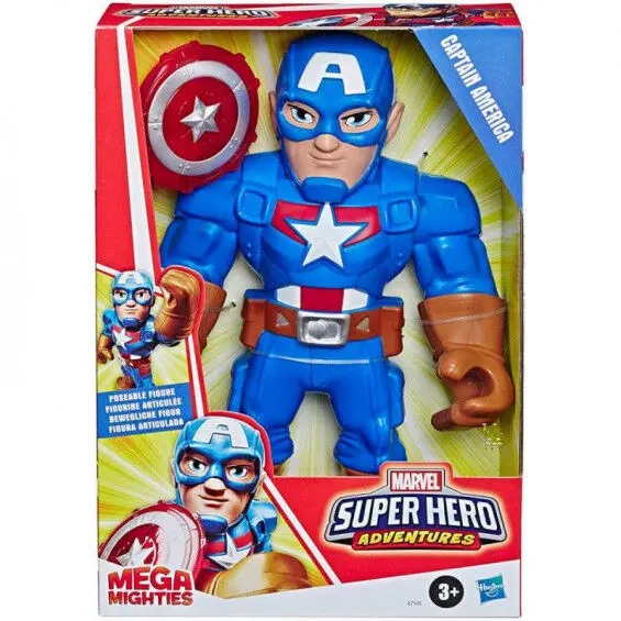 Marvel Captain America Mega Mighties figure 25cm product photo