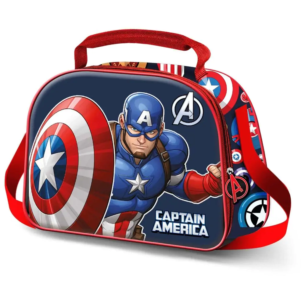 Marvel Captain America Patriot 3D lunch bag product photo