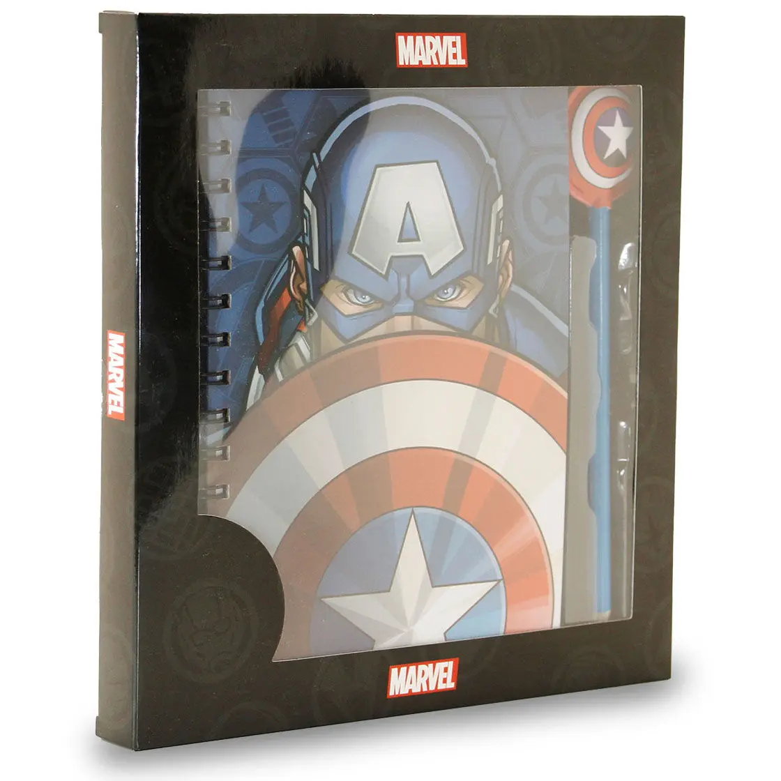 Marvel Captain America Patriot set notebook + pencil product photo