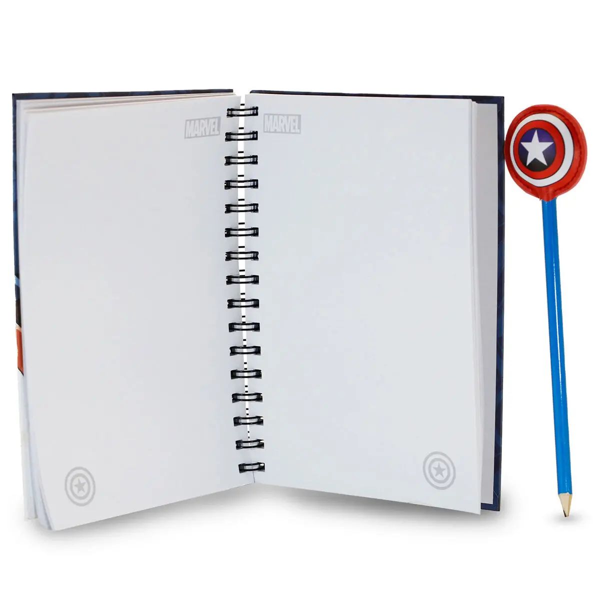 Marvel Captain America Patriot set notebook + pencil product photo
