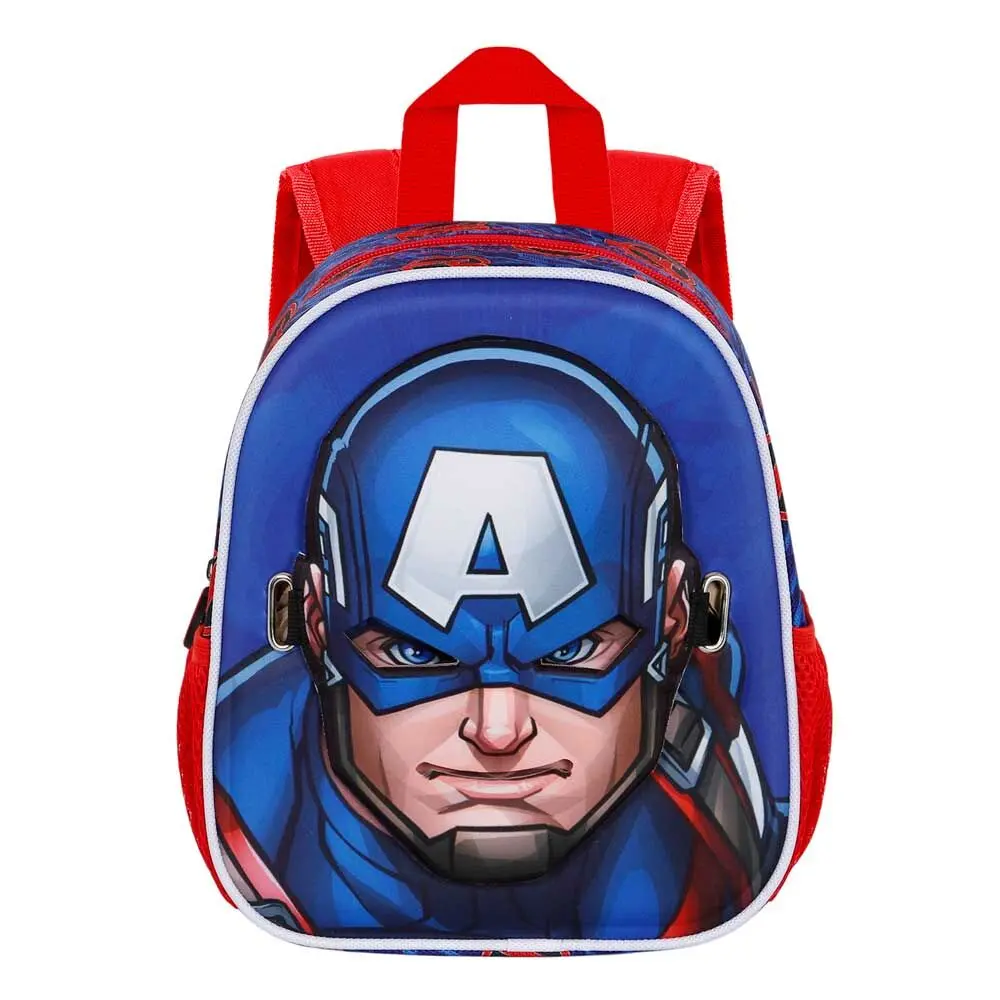 Marvel Captain America Pixel backpack + mask 27cm termékfotó