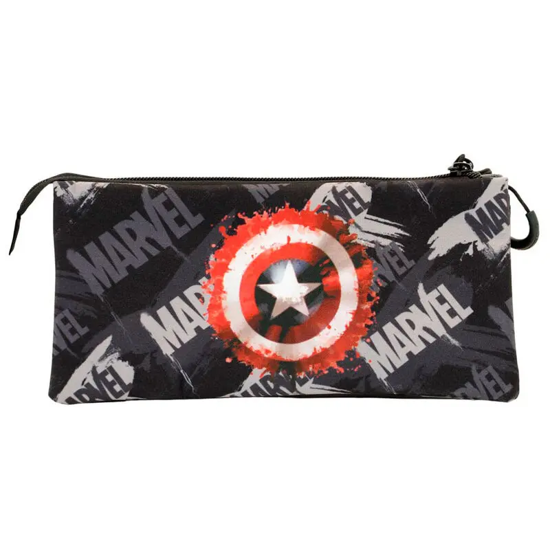Marvel Captain America Scratches triple pencil case product photo