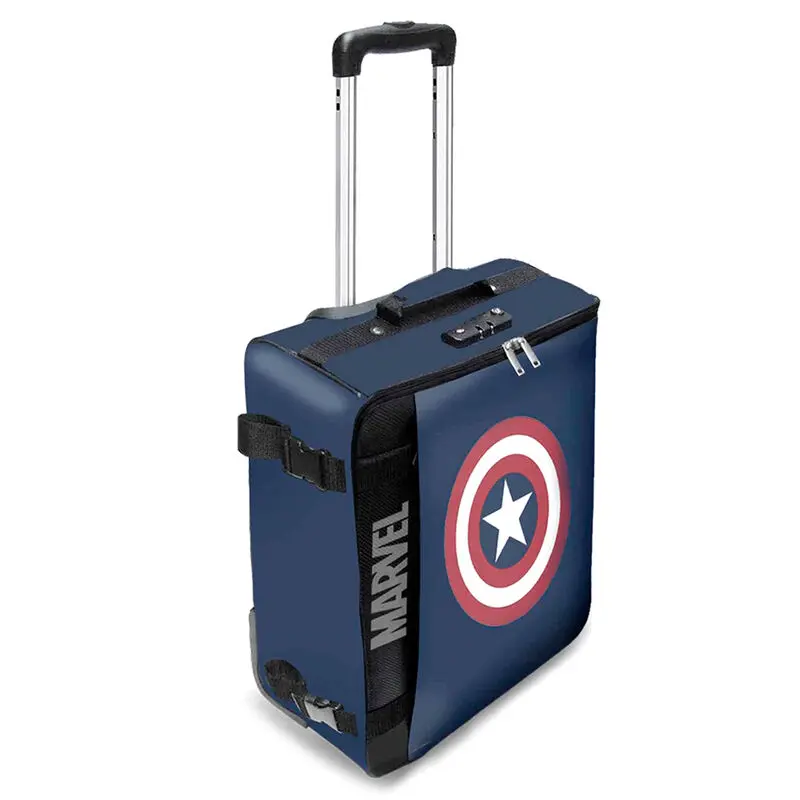 Marvel Captain America foldable trolley suitcase 55cm product photo