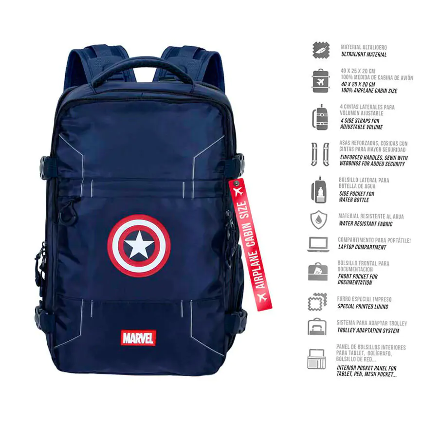 Marvel Captain America backpack 40cm product photo