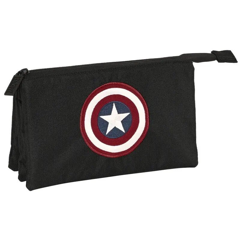 Marvel Captain America Teen triple pencil case product photo