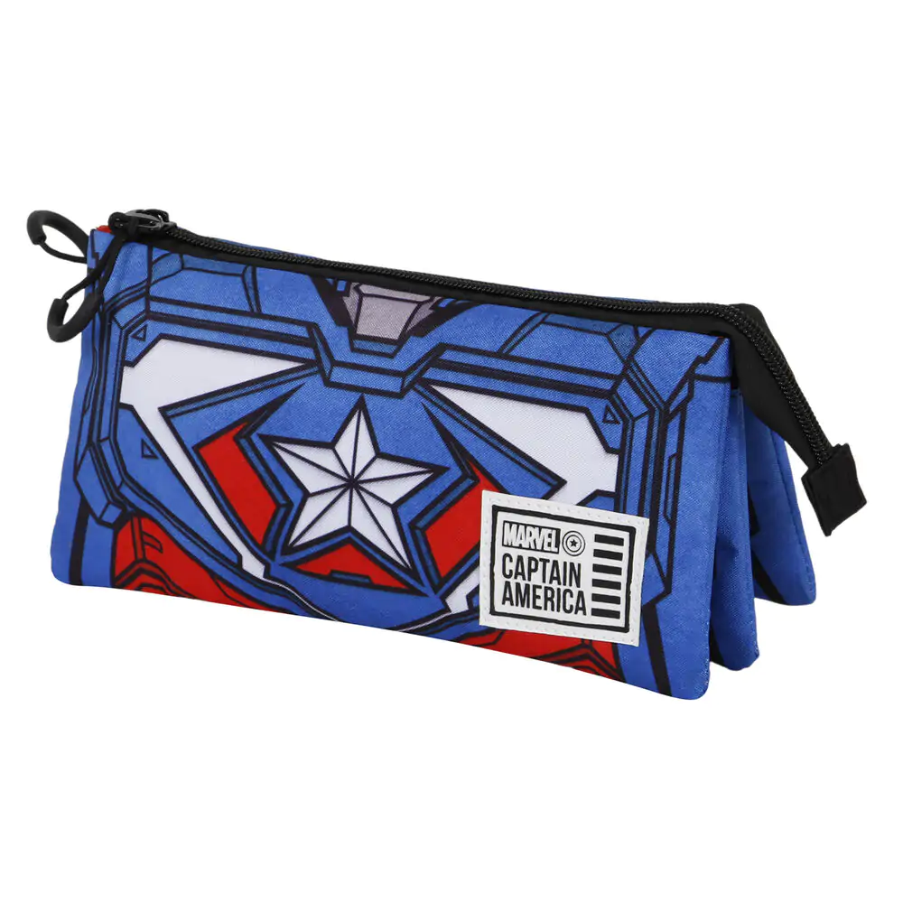 Marvel Captain America Tekk Costume triple pencil case product photo