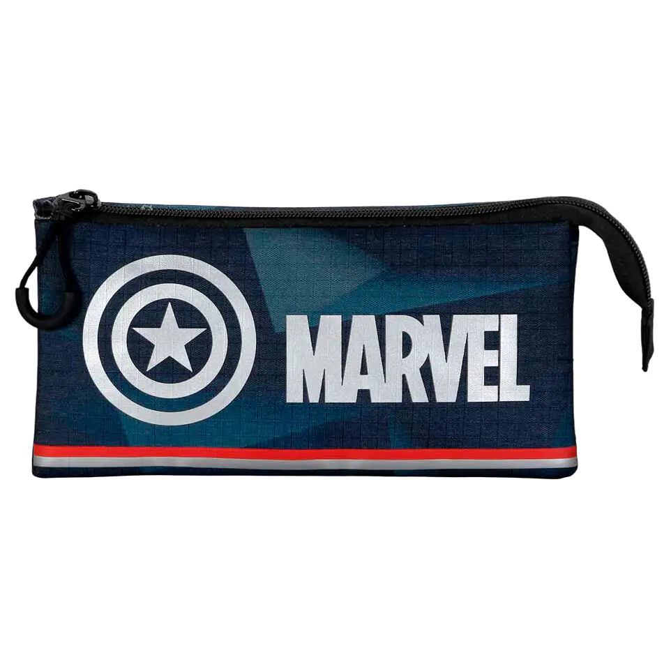 Marvel Captain America triple pencil case product photo