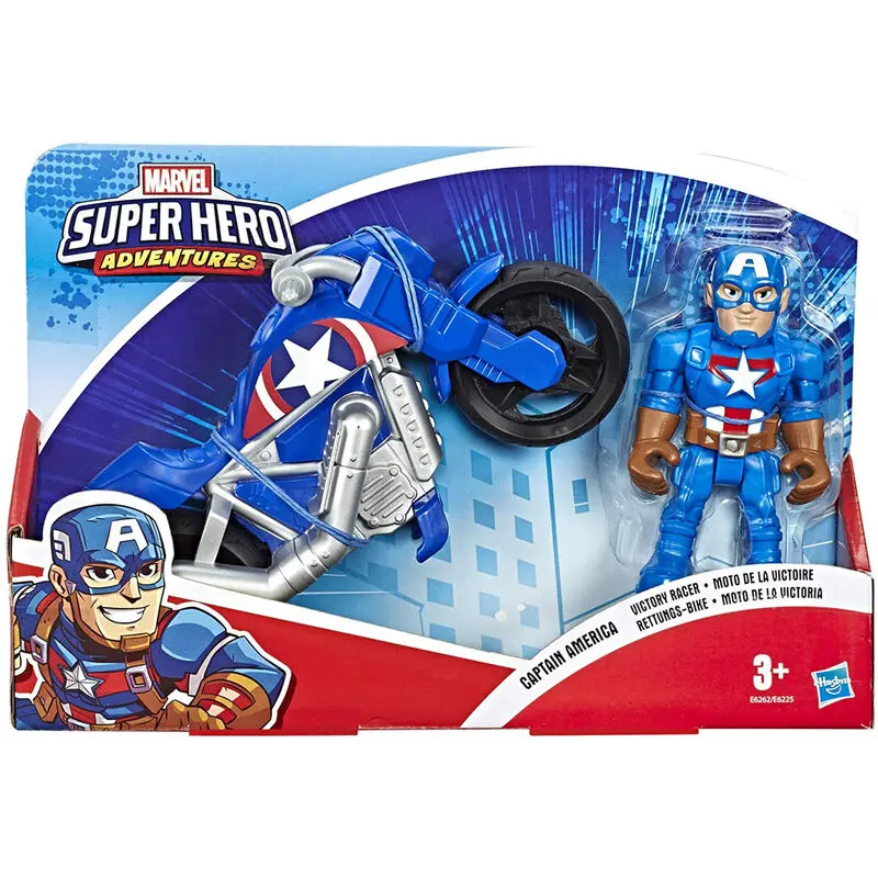 Marvel Captain America Victory Racer figure 12cm product photo