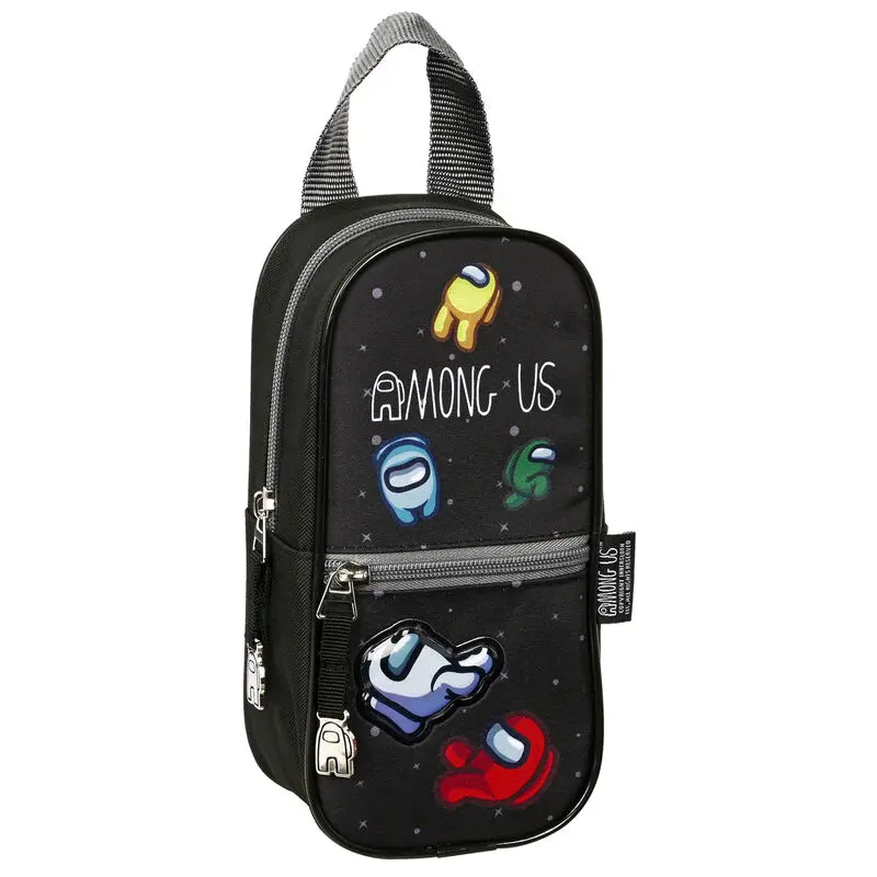 Among Us Black pencil case product photo