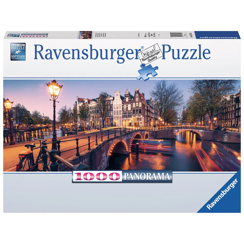 Night in Amsterdam puzzle 1000pcs product photo