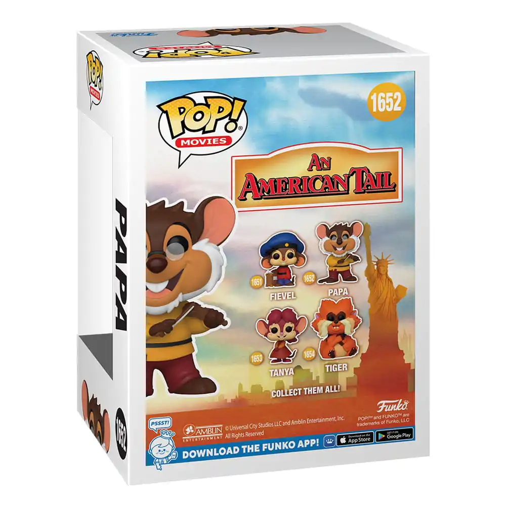 An American Tail Funko POP! Movies Vinyl Figure Papa 9 cm termékfotó