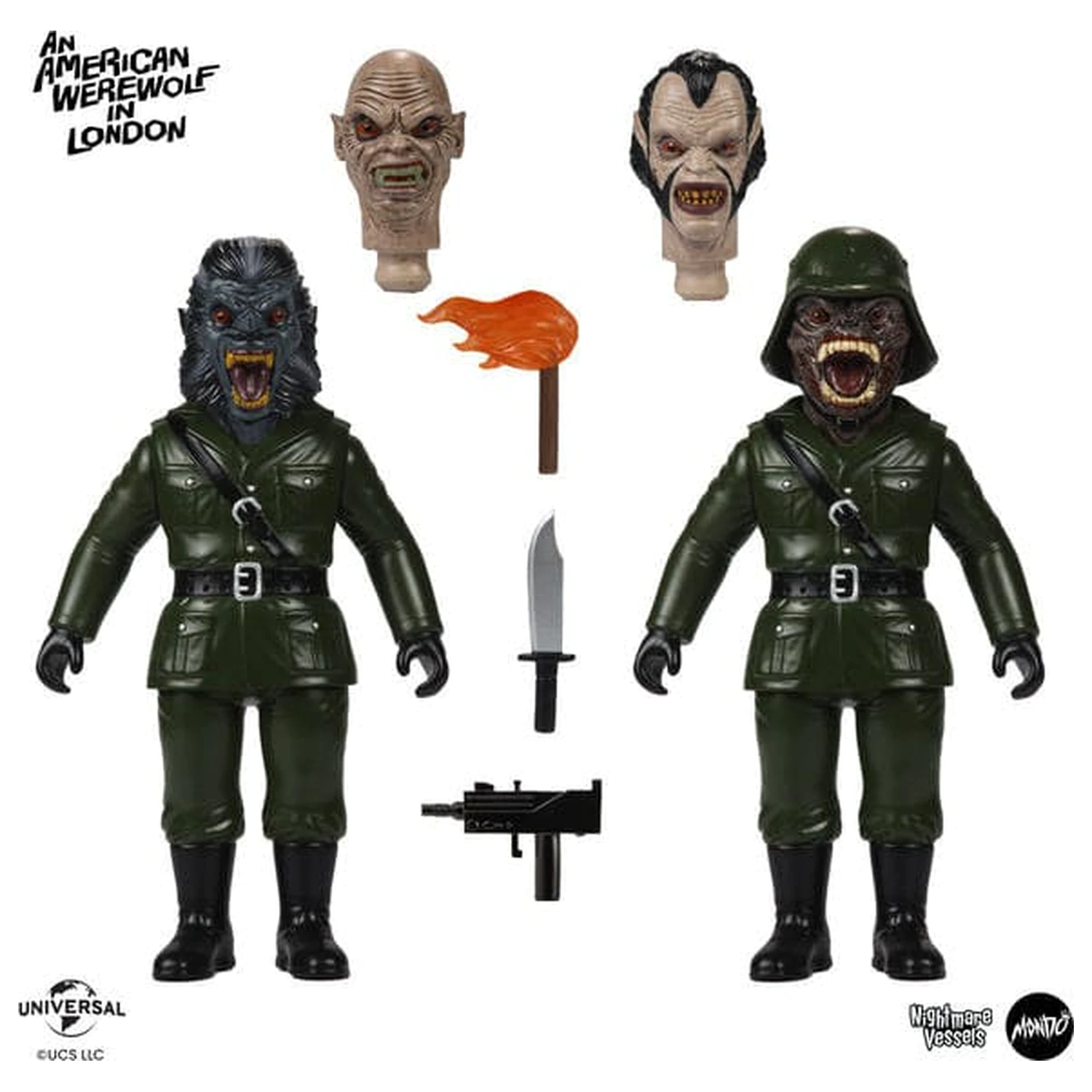 An American Werewolf in London Soft Vinyl Figure Nightmare Demons 17 cm product photo