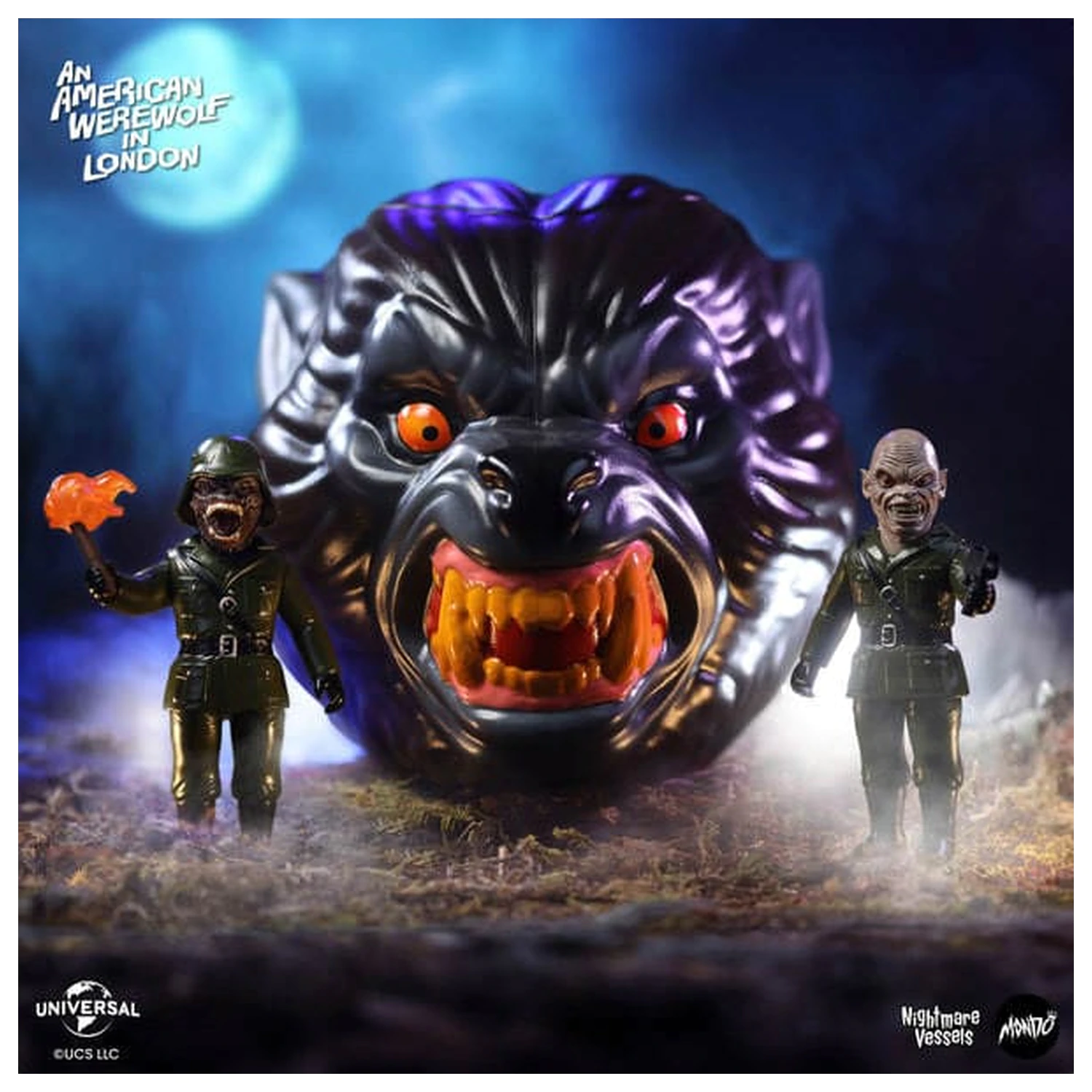 An American Werewolf in London Soft Vinyl Figure Nightmare Demons 17 cm product photo