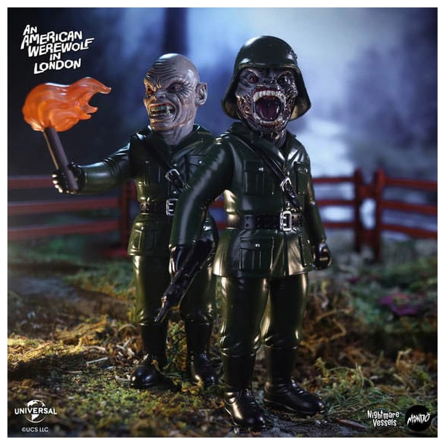 An American Werewolf in London Soft Vinyl Figure Nightmare Demons 17 cm product photo