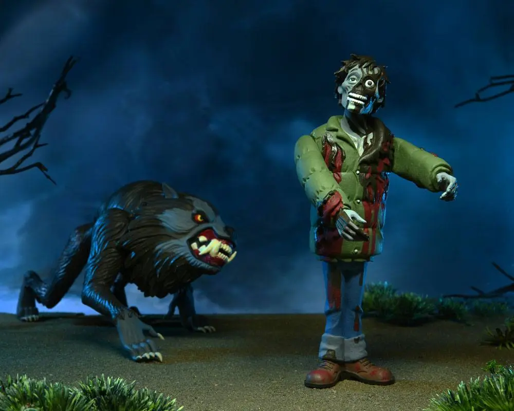 An American Werewolf in London Toony Terrors Action Figure 2-Pack Jack &amp; Kessler Wolf 15 cm product photo