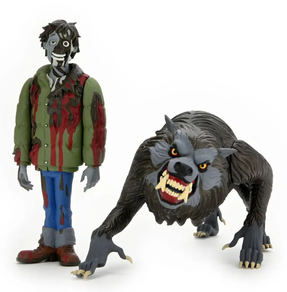 An American Werewolf in London Toony Terrors Action Figure 2-Pack Jack &amp; Kessler Wolf 15 cm product photo