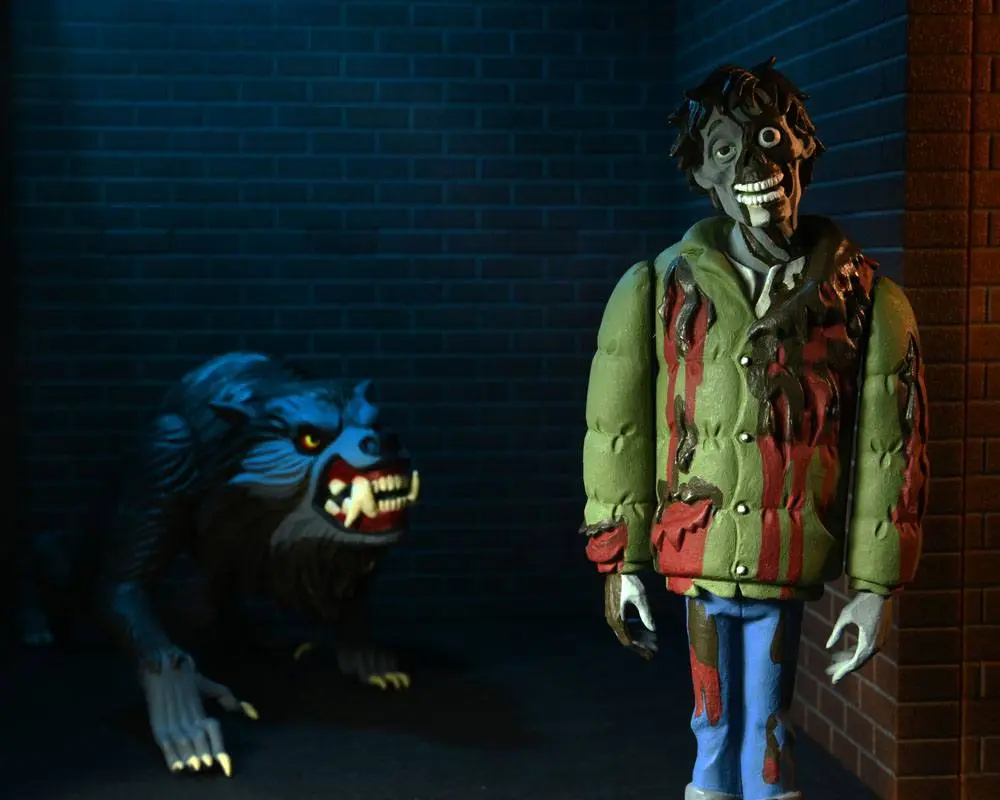 An American Werewolf in London Toony Terrors Action Figure 2-Pack Jack &amp; Kessler Wolf 15 cm product photo
