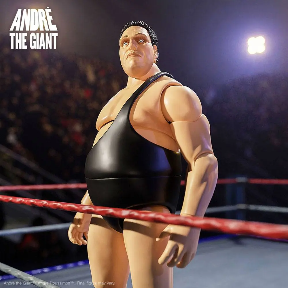 Andre The Giant Ultimates Action Figure Andre Black Singlet 20 cm termékfotó