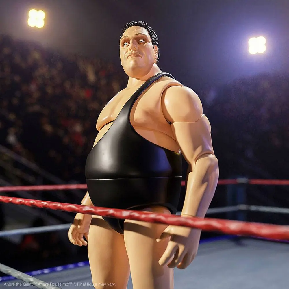 Andre The Giant Ultimates Action Figure Andre Black Singlet 20 cm termékfotó