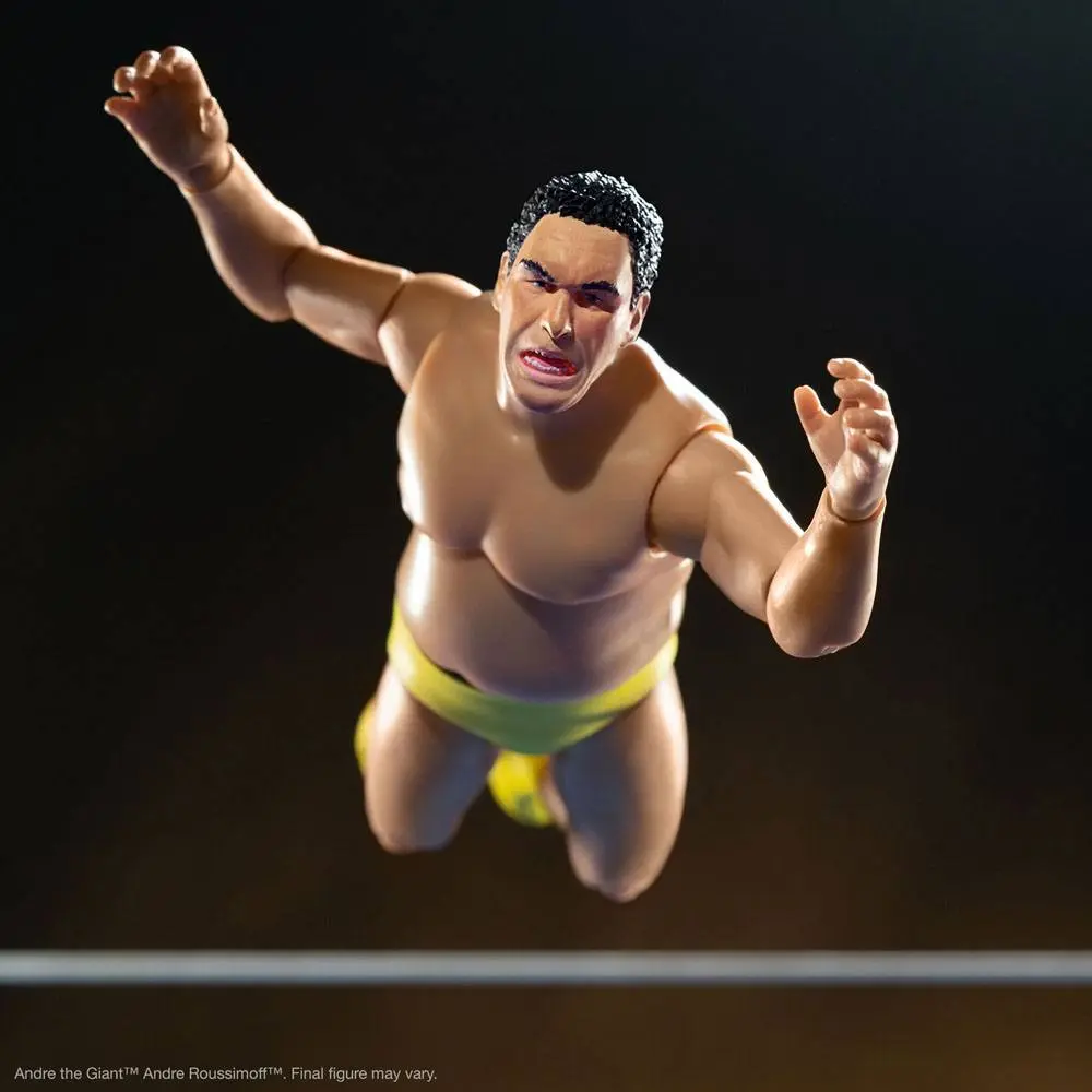 Andre The Giant Ultimates Action Figure Andre (Yellow Trunks) 20 cm product photo