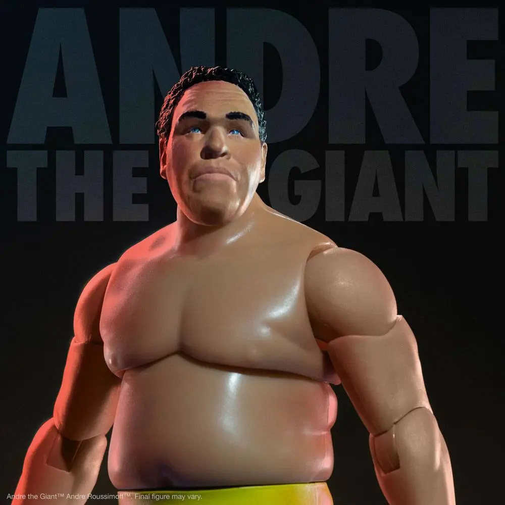 Andre The Giant Ultimates Action Figure Andre (Yellow Trunks) 20 cm product photo
